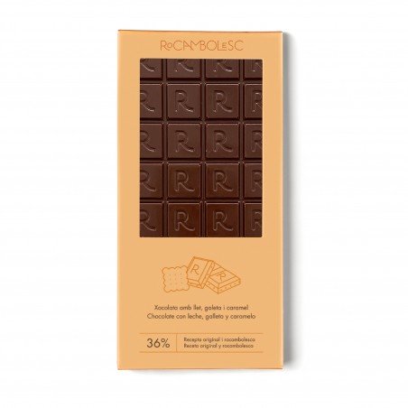 Milk chocolate, biscuit and...
