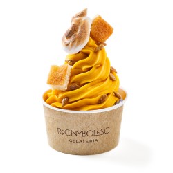 Sorbete de mango y fruta de...