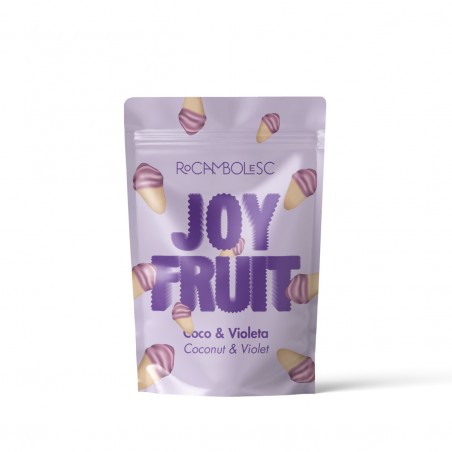 Coconut and violet gummy