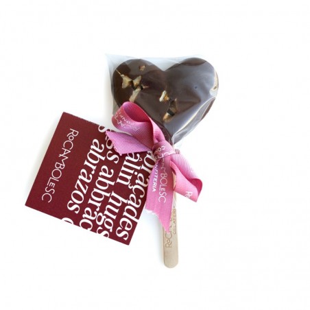 Piruleta de chocolate negro...