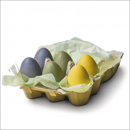 Tres pares de huevos