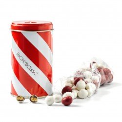 White and red hazelnut...