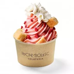 Strawberry sorbet
