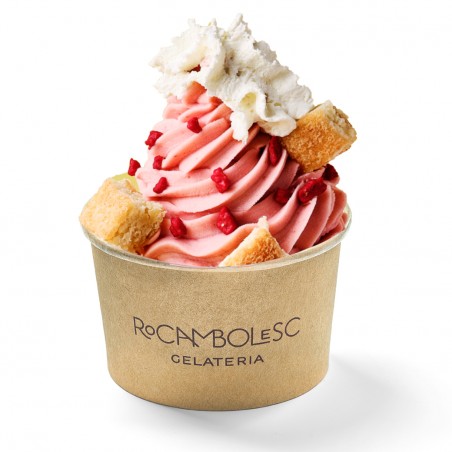 Strawberry sorbet